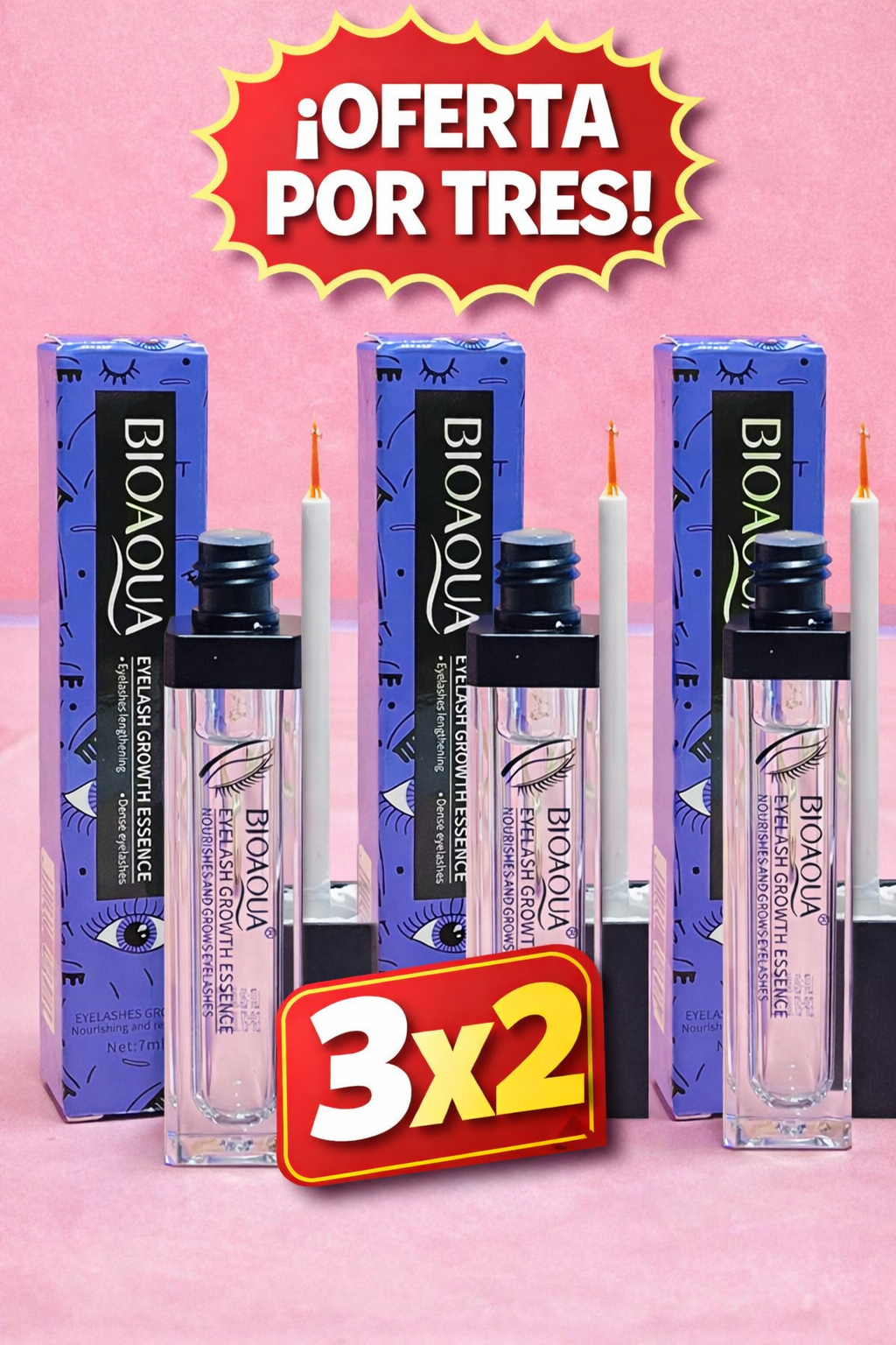 🔥 LIQUIDACIÓN DE STOCK PROMO: SERUM PESTAÑAS Y CEJAS 💅🏻✨ 🎁PIDE 1 Y LLEVA 2