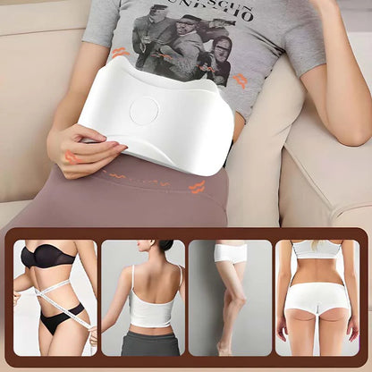 Masajeador Abdominal Eléctrico Inalámbrico para Quemar Grasa y Digerir 🔥💃 + REGALO: Removedor de Vello Facial instantáneo