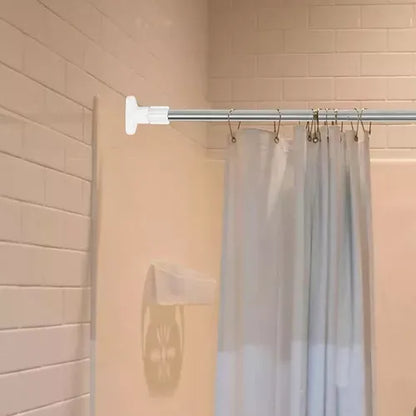 🧺 BARRA PLEGABLE MULTIUSOS😍140 A 260 cm✨ ¡Di adiós al desorden sin hacer huecos! 🛠️🚫