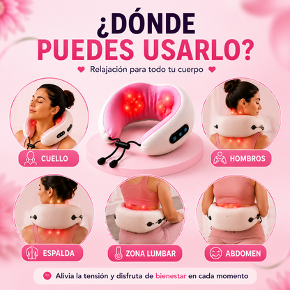 ✨ Cojín Masajeador Inteligente 4 en 1 🔥💃+ 🎁 REGALO: Removedor de Vello Facial instantáneo