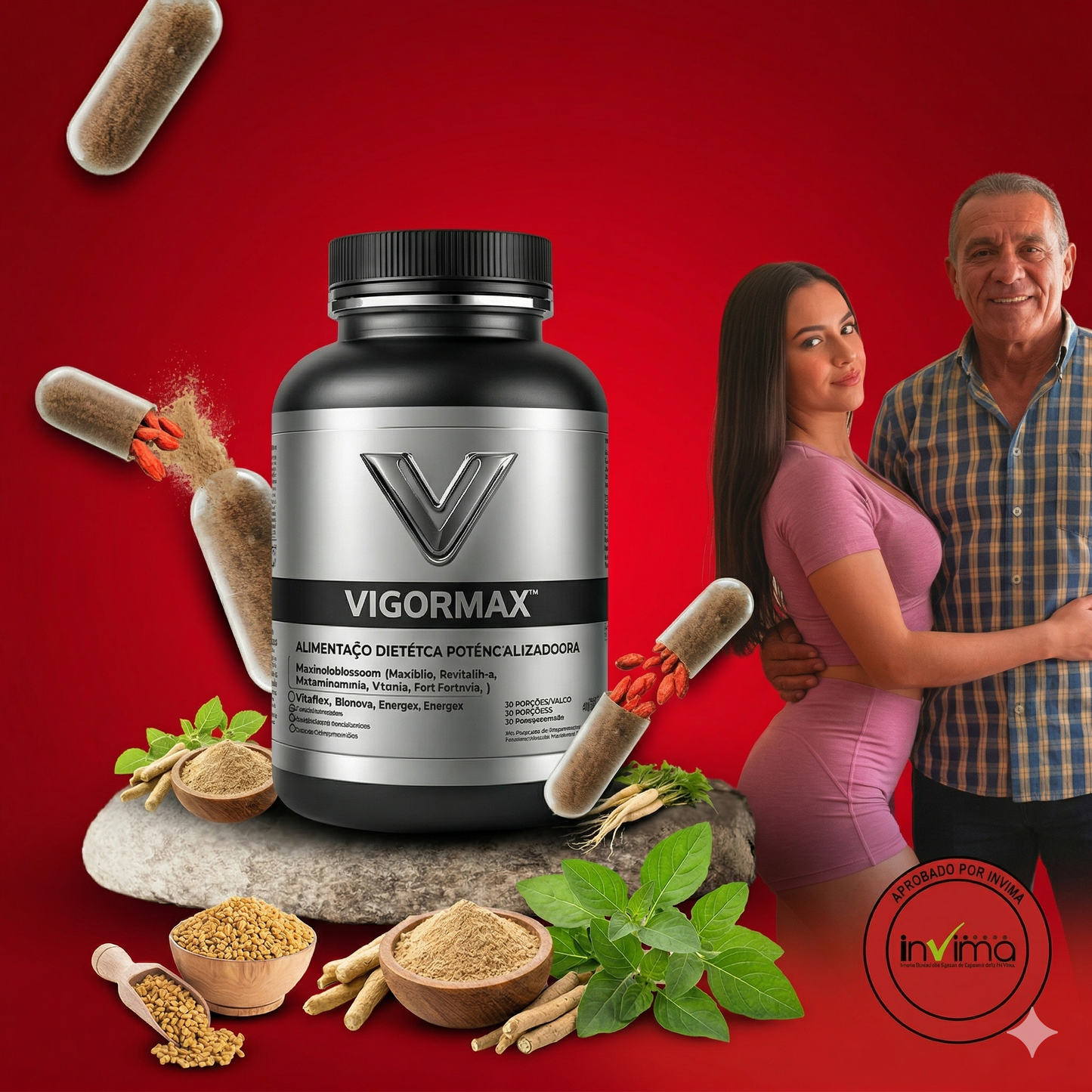 VigorMax 🔥Energía y potencia todos los días  👉 Pide Hoy 2 y Recibe 3 meses de tratamiento🎁
