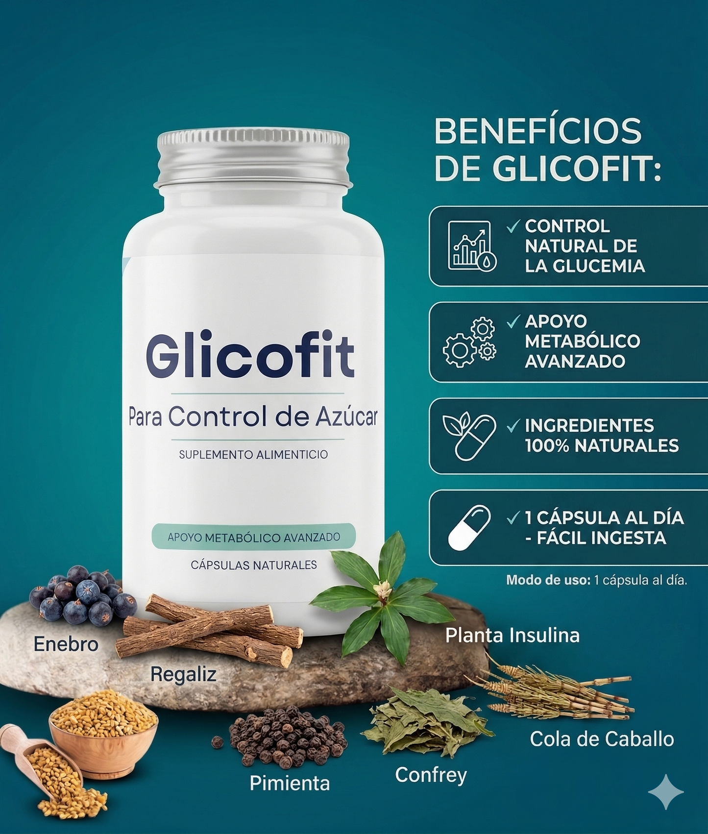GLICOFIT® BALANCE - Controla tu azúcar y mejora tu vida!