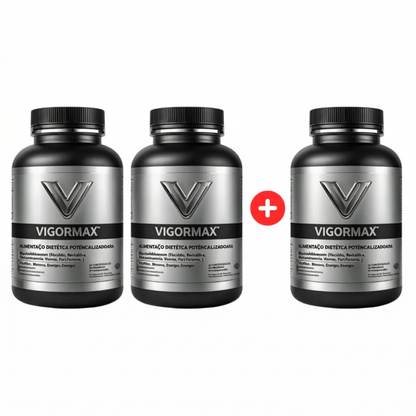 VigorMax 🔥Energía y potencia todos los días  👉 Pide Hoy 2 y Recibe 3 meses de tratamiento🎁