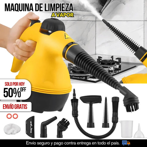 🔥 LIQUIDACIÓN DE STOCK PROMO: ULTRA MAXCLEAN - LIMPIEZA A VAPOR MULTIFUNCIONAL